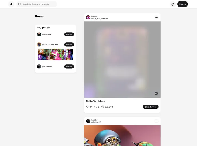 screenshot of Showtime Frontend