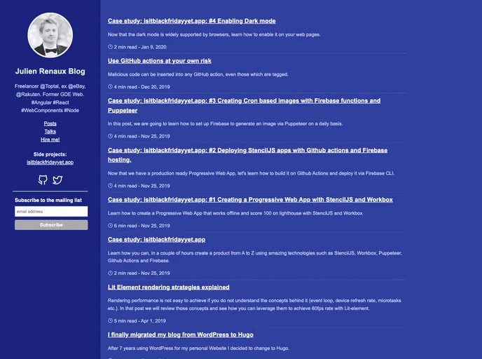 screenshot of Shprink One