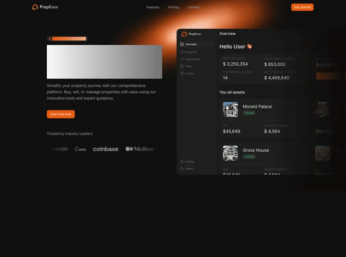 screenshot of Propease