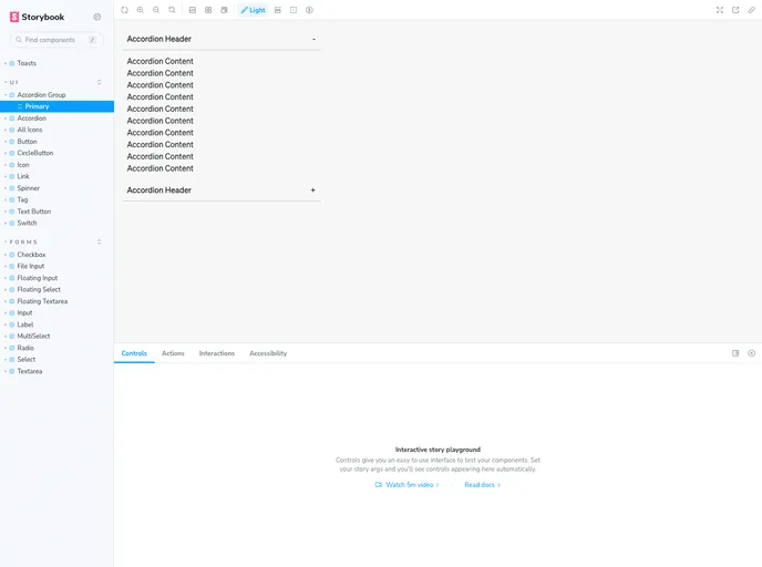 screenshot of Significa Svelte UI