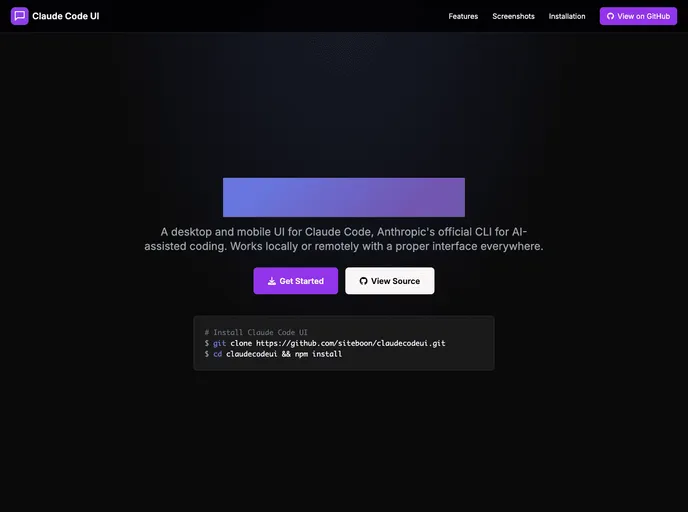 Claudecodeui