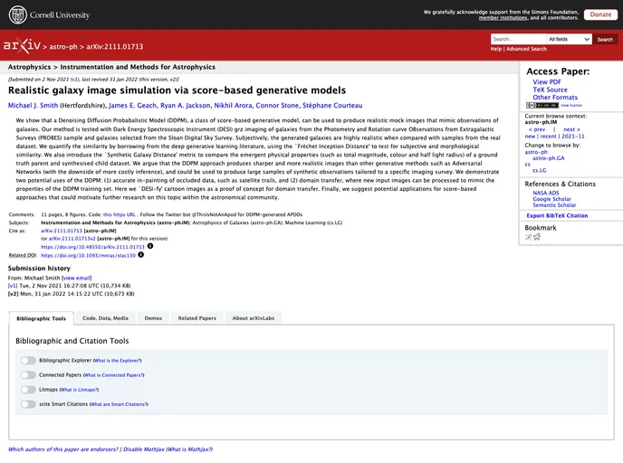 screenshot of Astroddpm