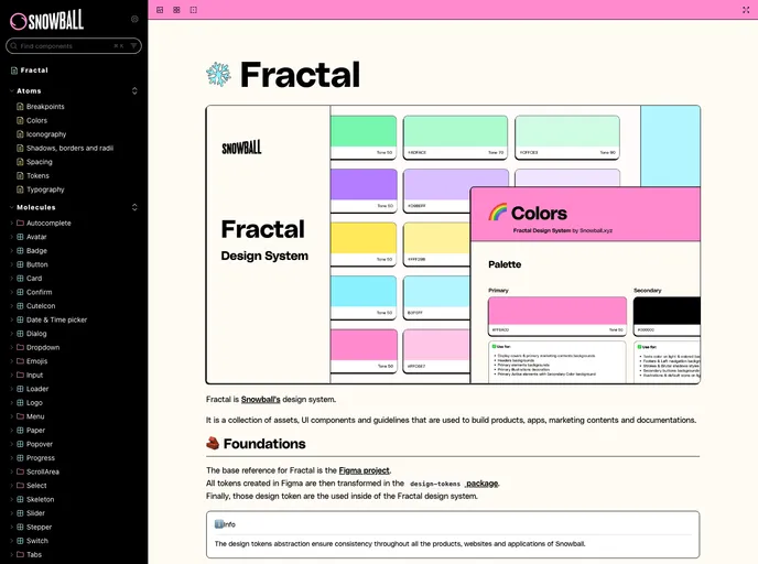 screenshot of Fractal