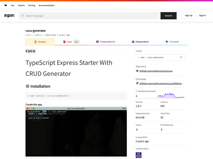 screenshot of Cucu