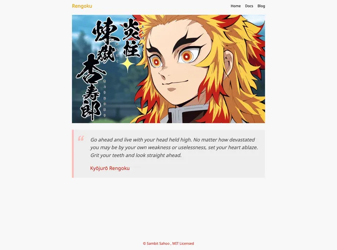 screenshot of Rengoku