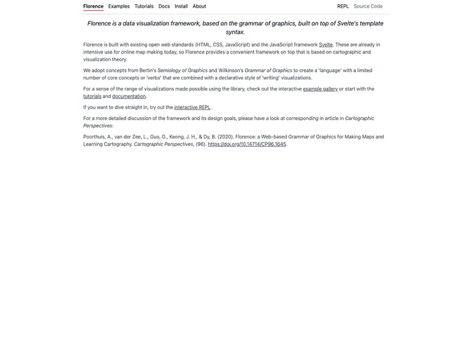 screenshot of Florence