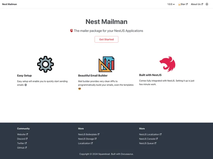 screenshot of Nest Mailman
