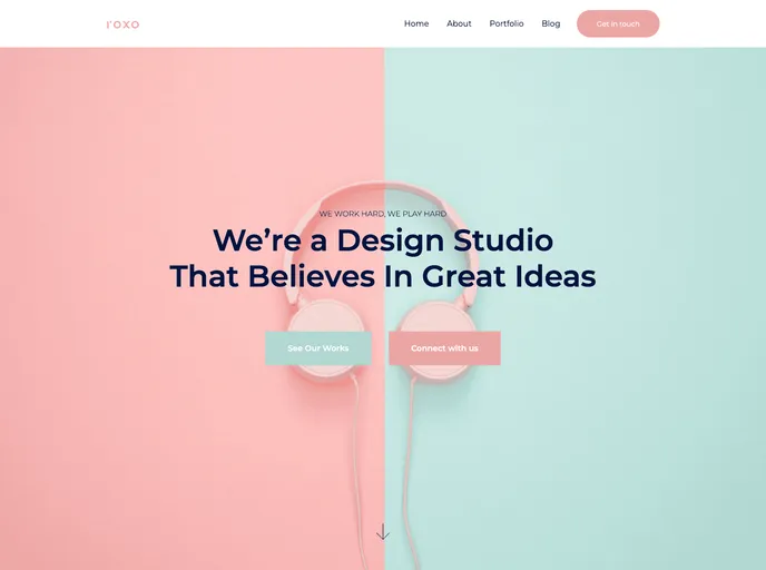 screenshot of Roxo Eleventy