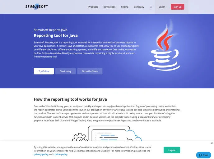 screenshot of Samples Reports.JAVA For Java SE And Jakarta EE
