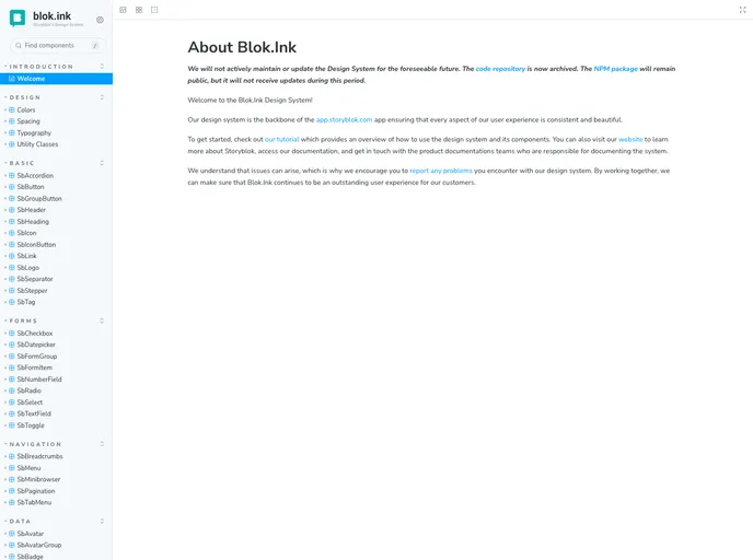 Storyblok Design System