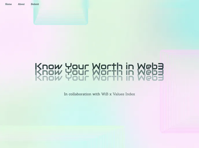 screenshot of Know Your Worth
