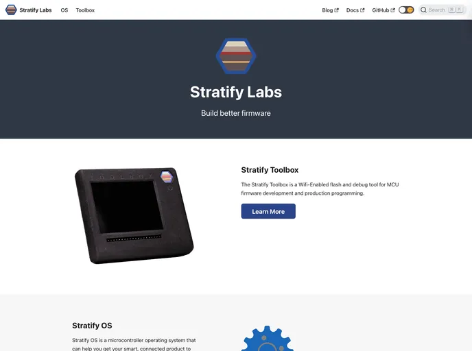 screenshot of StratifyQML