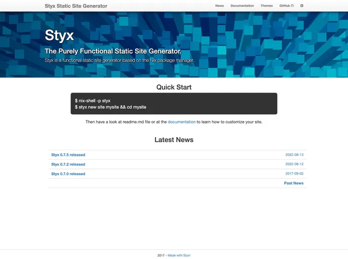 screenshot of Styx