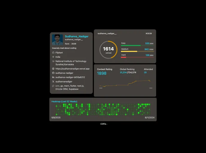 screenshot of React Leetcode