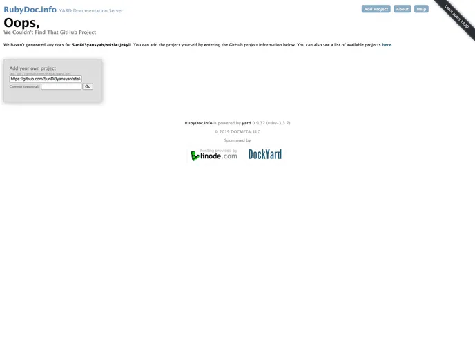 screenshot of Stisla Jekyll