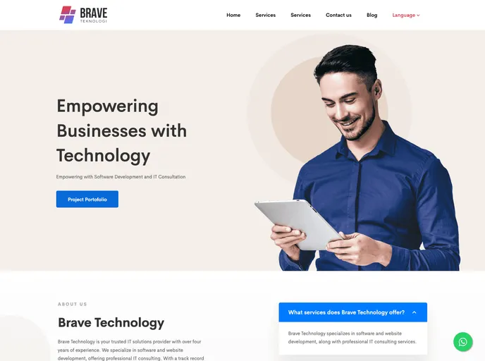 screenshot of QAdmin