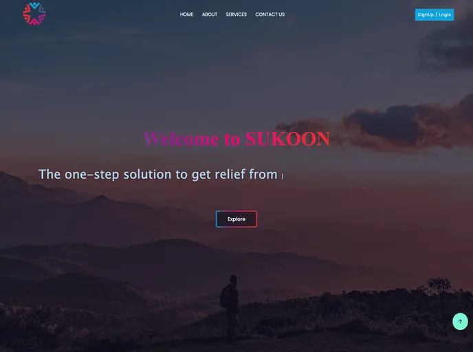 screenshot of Sukoon