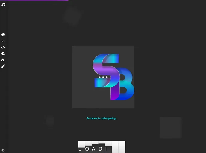 screenshot of Suvraneel.github.io