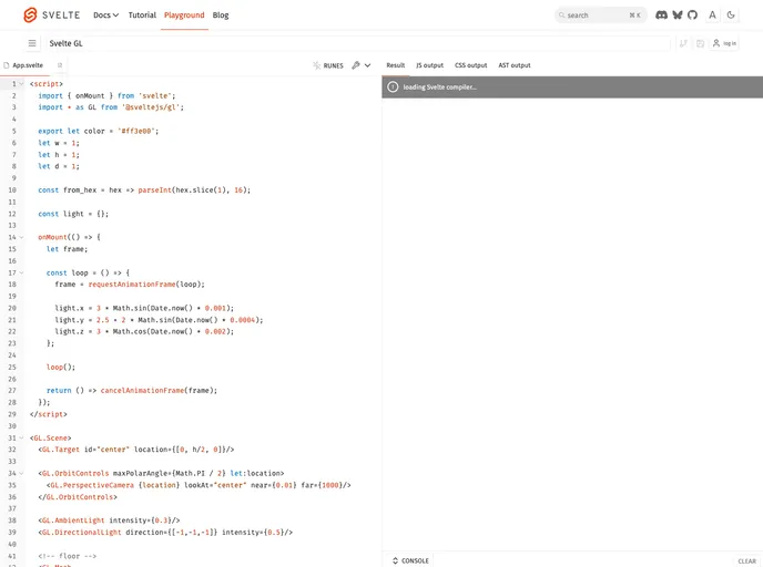 screenshot of Gl