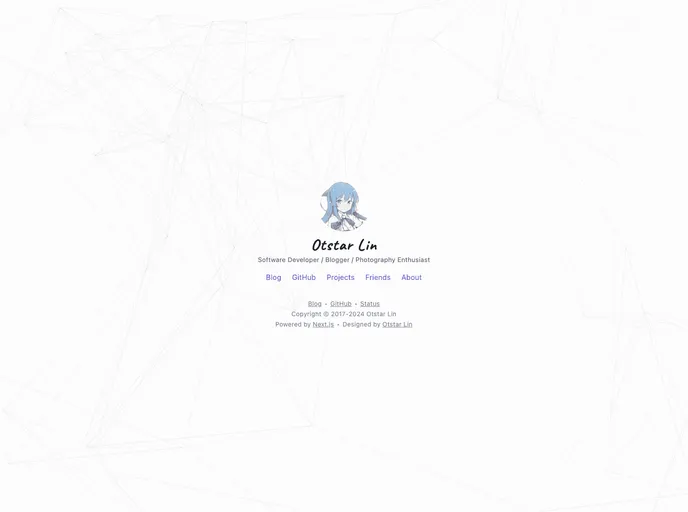 screenshot of Hoshi UI