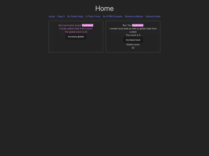 screenshot of Sveltempl