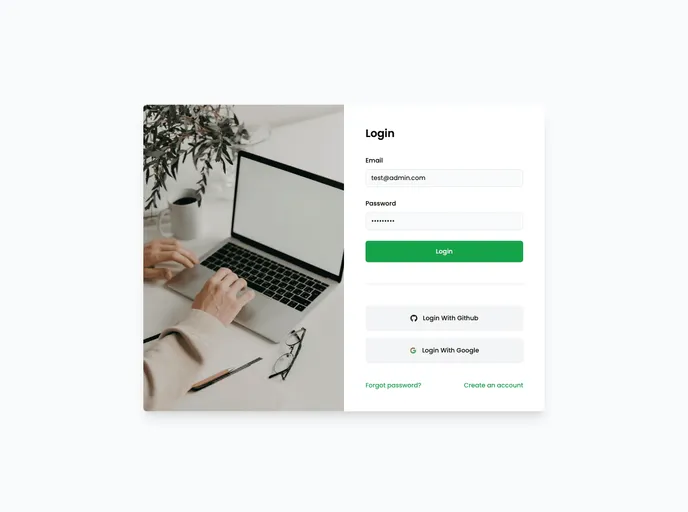 screenshot of Ecommerce Admin