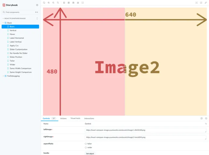 React Compare Image
