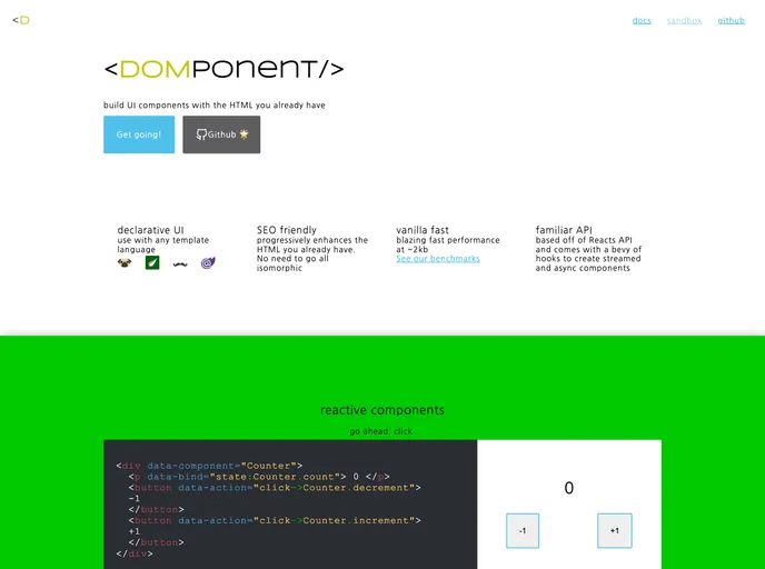 Domponent