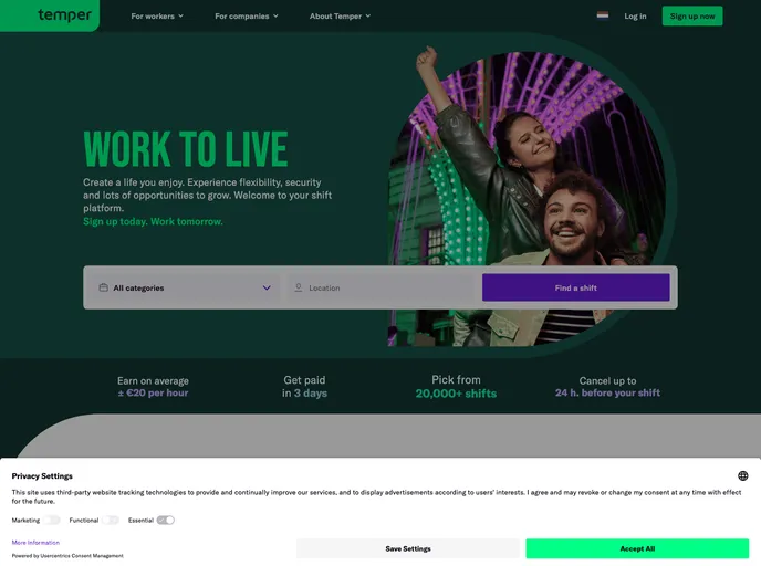 screenshot of Nucleus