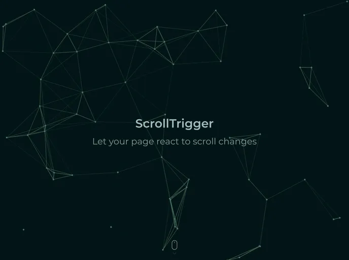 screenshot of ScrollTrigger