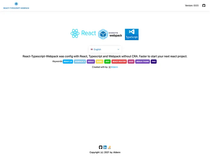 React Typescript Webpack