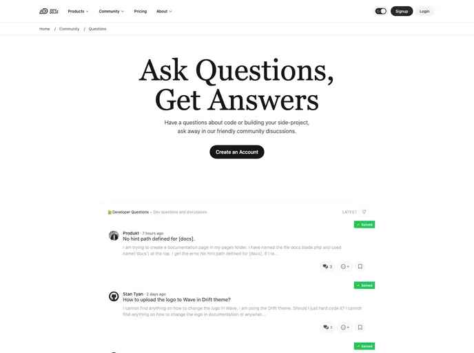 screenshot of Chatter