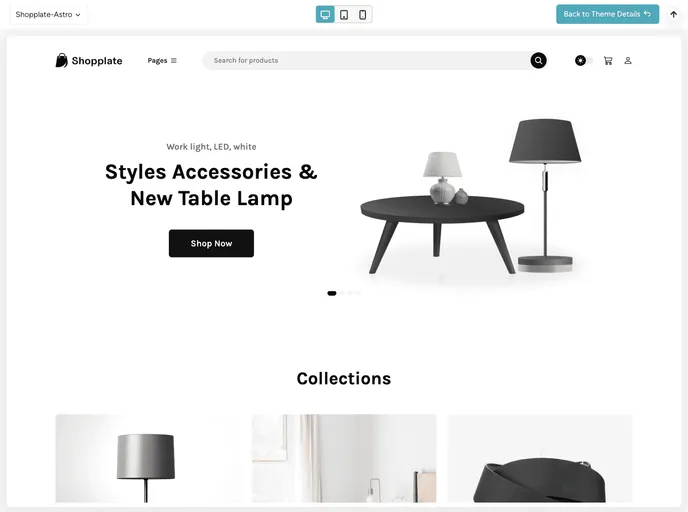 Shopplate Astro