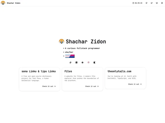 screenshot of Theonlytails.com