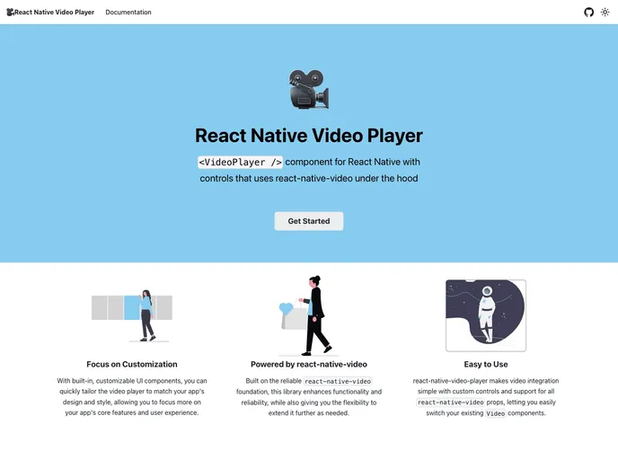 React Native Video Player