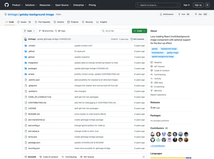 screenshot of Gbitest