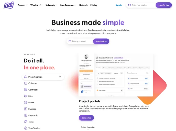 screenshot of Tispr Card Stack