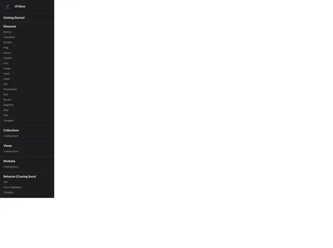 screenshot of Sveltemantic