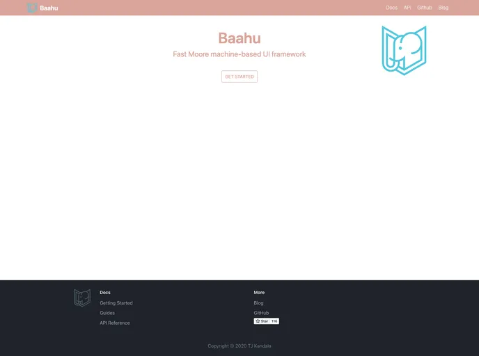 screenshot of Baahu