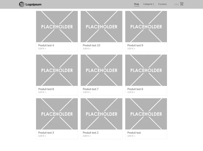 screenshot of Remix Shop