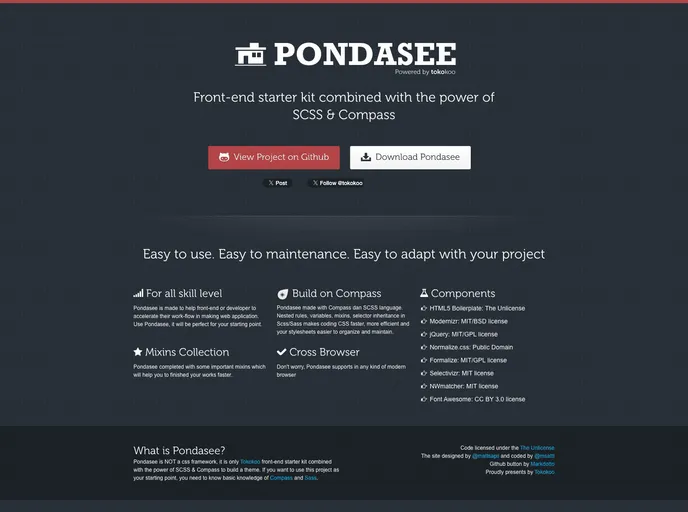 screenshot of Pondasee