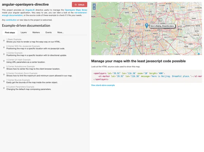 screenshot of Angular Openlayers Directive