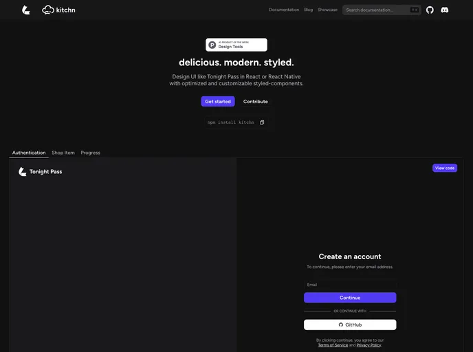 screenshot of Kitchn