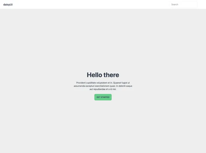 screenshot of Tailwind React Boilerplate