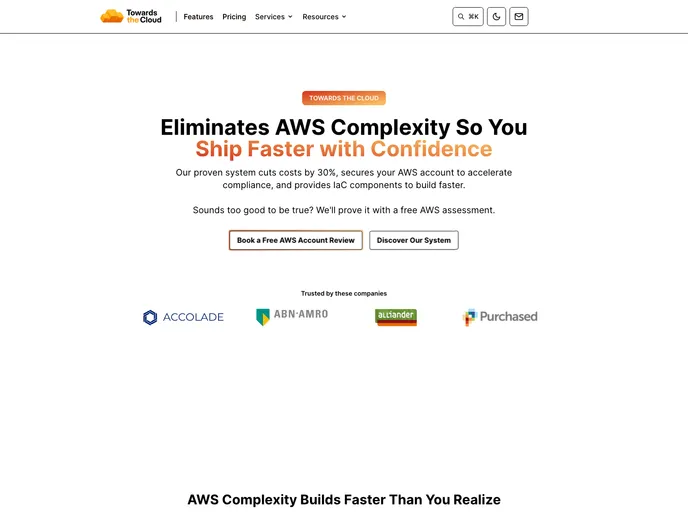 screenshot of Aws Cdk Starterkit