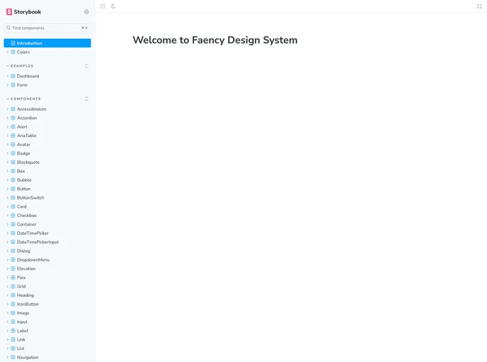 screenshot of Faency