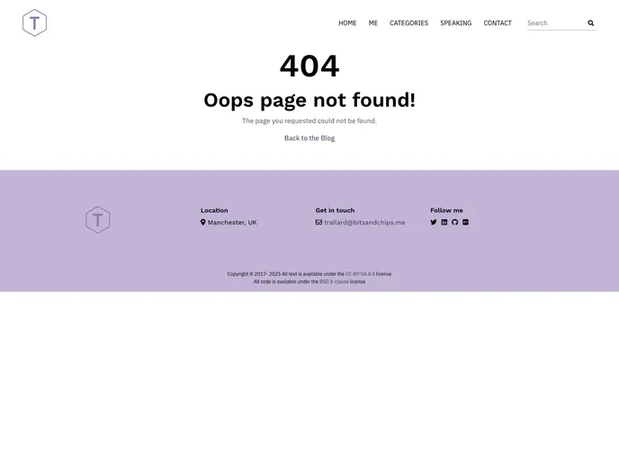 screenshot of Modules Template