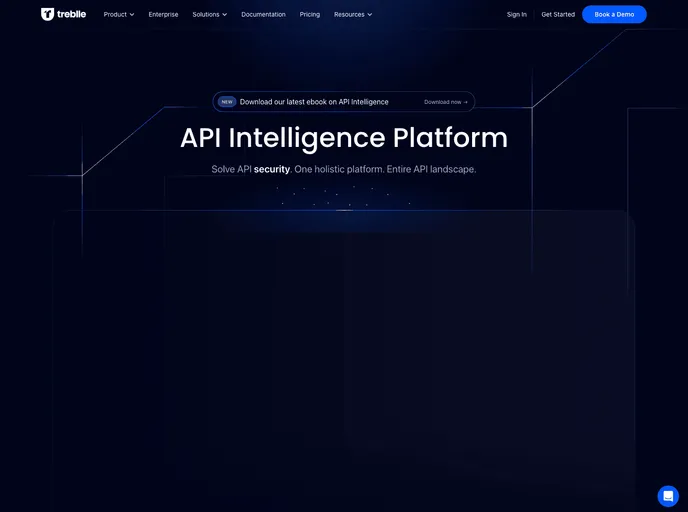 screenshot of Treblle Node