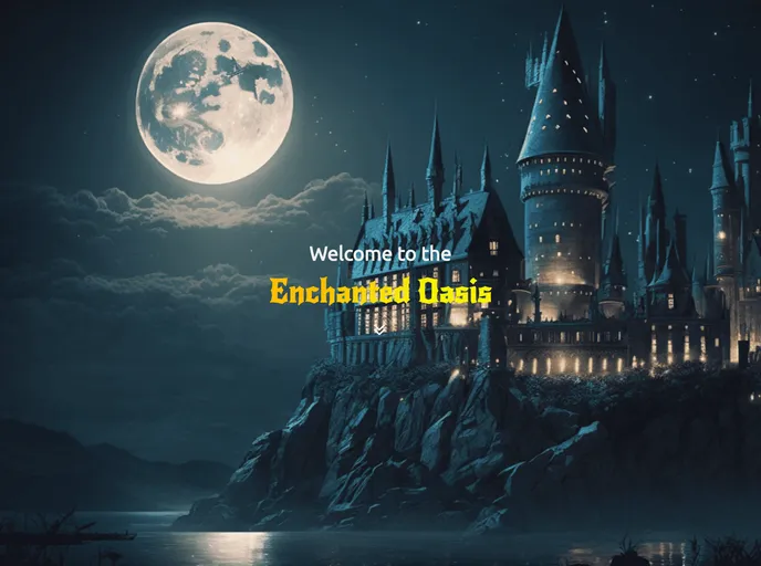 screenshot of Enchanted Oasis