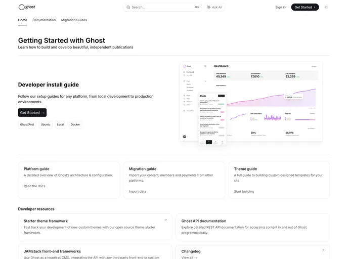 screenshot of Docs Old
